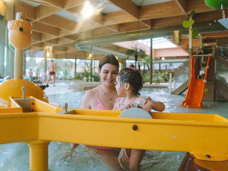 Les jeux de la pataugeoire, camping Portland