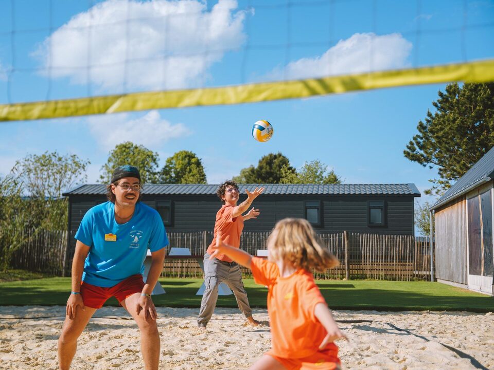 Le beach-volley, camping Portland